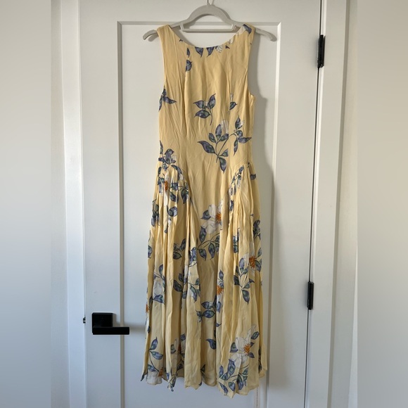 reformation Amelis Floral Midi Dress - Picture 7 of 9